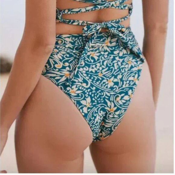 ⭐️ Boamar Lando Boho Peasant Hipster Hippie Beach Minimal Art Chic Swim Bottoms - Picture 3 of 4